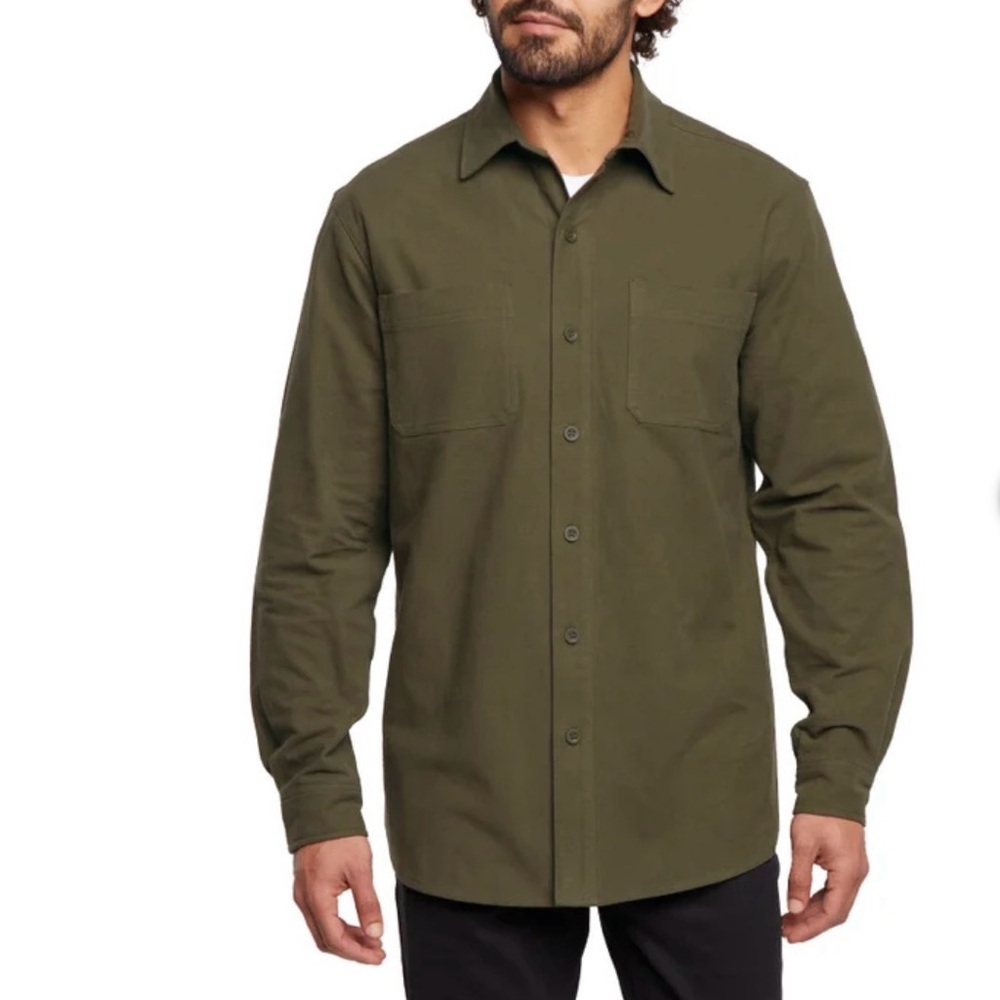 Woolrich Men's 100% Cotton Chamois Shirt
